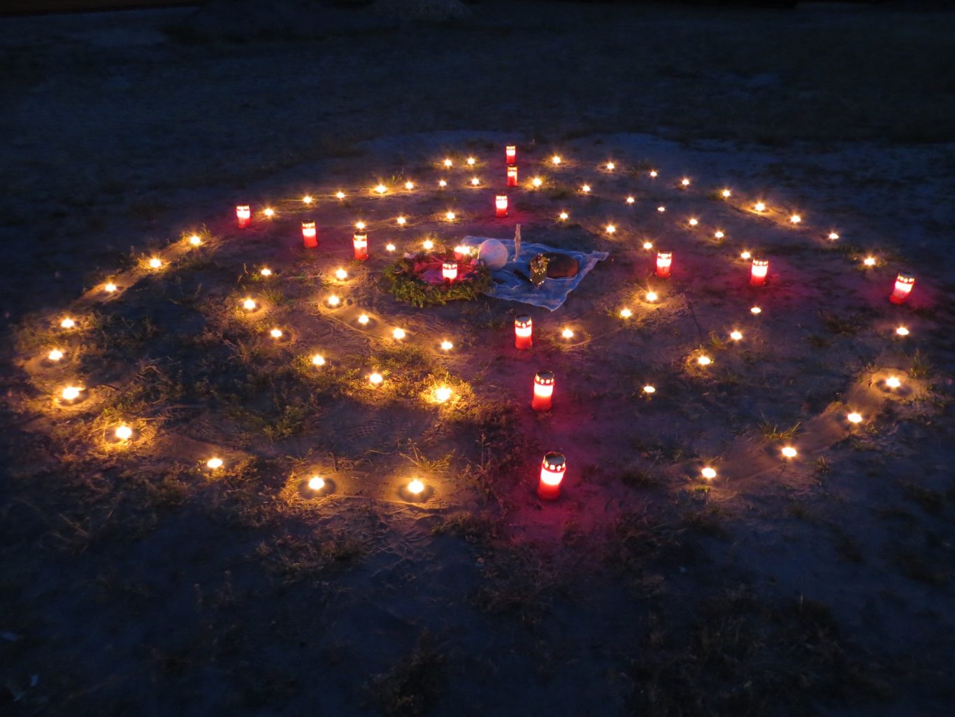 Spirale zur Sommersonnenwende